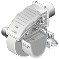 Volute d'aspiration d'air pivotable avec grille de protection (de série)      Pour l'aspiration d'air par le haut     Utilisation en cas de distance d'aspiration insuffisante par rapport au sol