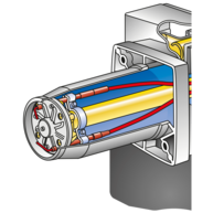 Chambre de mélange LowNOx      Pour la réduction des émissions de NOx